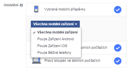 Facebook nyní dokáže rozlišit uživatele i podle toho, jaký operační systém ve svém mobilu používají