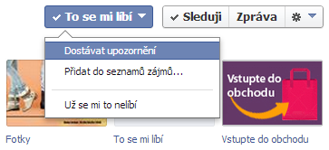 Své příspěvky můžete podpořit i výzvou k akci! Poproste své fanoušky, aby si přidaly vaši stránku do seznamu zájmů a začali ji sledovat.
